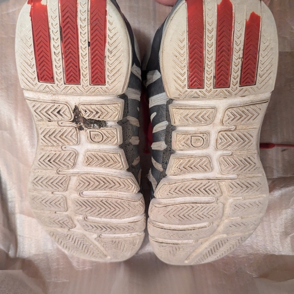 Adidas red zebra basketball sneakers size 11 men - Picture 7 of 7